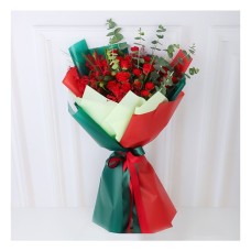 Lily Miniature Rose Bouquet